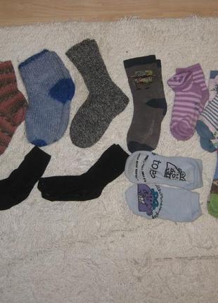 Теплі вовняні, махрові шкарпетки1 фото