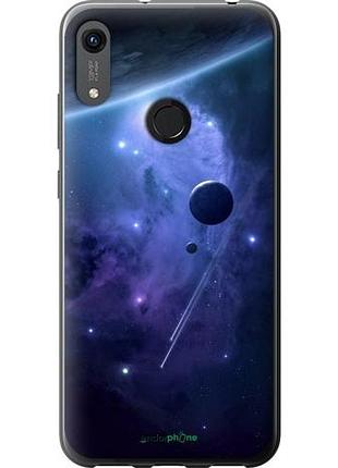 Чохол на huawei y6s планети в синьому космосі "171u-1871-10746"