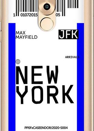 Чехол на huawei honor 6x new york "4861u-460-10746"