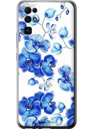 Чехол на huawei honor 30 голубые орхидеи "4406u-1921-10746"