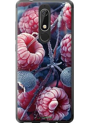 Чохол на nokia 5.1 морозні ягоди "6033u-1529-10746"
