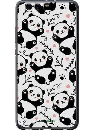 Чехол на huawei p10 plus панды "4318u-963-10746"