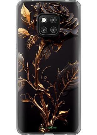 Чехол на huawei mate 20 pro роза 3 "5552u-1567-10746"