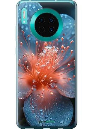 Чохол на huawei mate 30 роса на квітці "6039u-1773-10746"