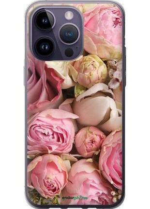 Чехол на iphone 14 pro max розы v2 "2320u-2667-10746"