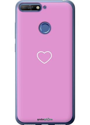 Чехол на huawei honor 7c сердце 2 "4863u-1411-10746"