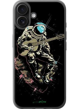 Чехол на iphone 16 plus космонавт с гиратой "4138u-3714-10746"