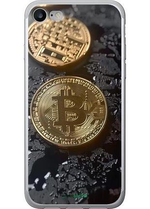 Чохол на iphone se 2020 вулканічний bitcoin "6092u-2013-10746"