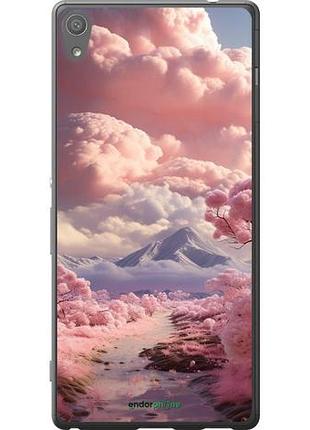 Чохол на sony xperia xa ultra dual f3212 рожеві хмари "5660u-391-10746"