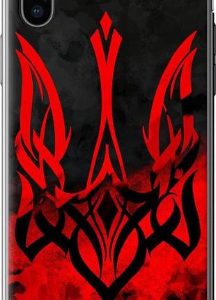 Чохол на iphone x герб україни v2 "5312u-1050-10746"