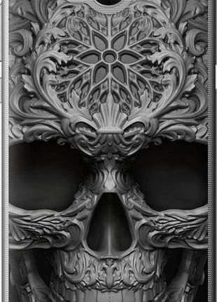 Чехол на huawei y5 2017 skull-ornament "4101u-992-10746"