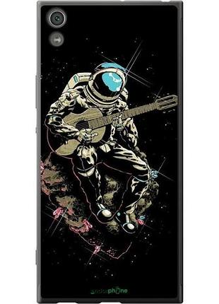 Чехол на sony xperia xa1 ultra g3212 космонавт с гиратой "4138u-1237-10746"