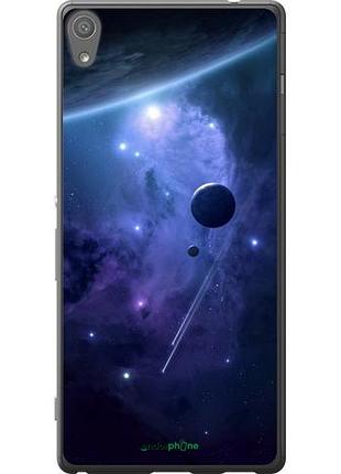 Чохол на sony xperia xa ultra dual f3212 планети в синьому космосі "171u-391-10746"