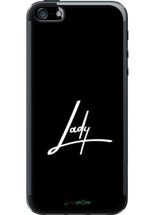 Чехол на iphone 5 lady 2 "4867u-18-10746"