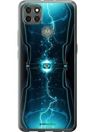Чехол на motorola g9 power молнии в цилиндре "120u-2229-10746"