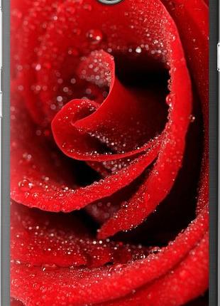 Чехол на huawei y5 ii красная роза "529u-496-10746"