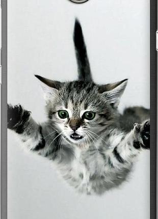 Чехол на huawei y5 ii летящий котёнок "2322u-496-10746"