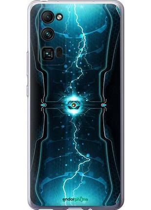 Чехол на huawei honor 30 pro молнии в цилиндре "120u-1920-10746"