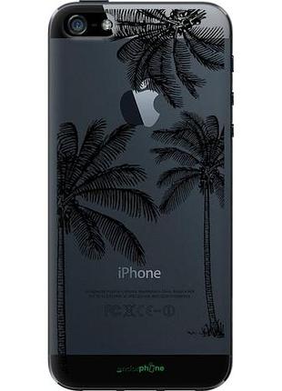 Чехол на iphone 5 пальмы1 "4634u-18-10746"