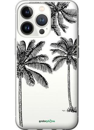 Чехол на iphone 13 pro пальмы1 "4634u-2372-10746"