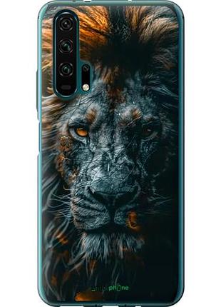 Чехол на huawei honor 20 pro лев в сумерках "6154u-1702-10746"