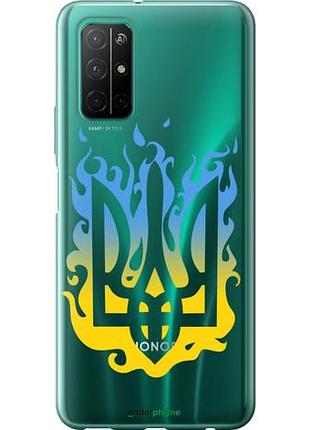 Чехол на huawei honor 30s герб v1 "5258u-1897-10746"