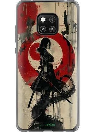 Чехол на huawei mate 20 pro боевое искусство "6126u-1567-10746"