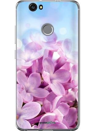 Чехол на huawei nova сирень "527u-439-10746"