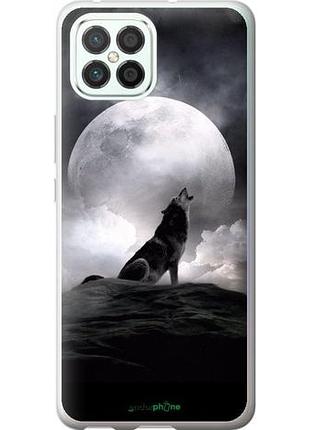 Чехол на huawei nova 8 se воющий волк "934u-2126-10746"