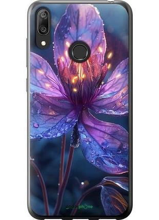 Чохол на huawei y7 2019 магічна квітка "6038u-1638-10746"