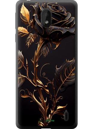 Чехол на nokia 1 plus роза 3 "5552u-1677-10746"