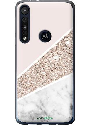 Чохол на motorola one macro пастельний мармур "4342u-1812-10746"