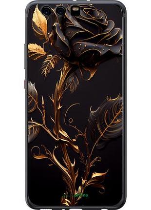 Чехол на huawei p10 plus роза 3 "5552u-963-10746"