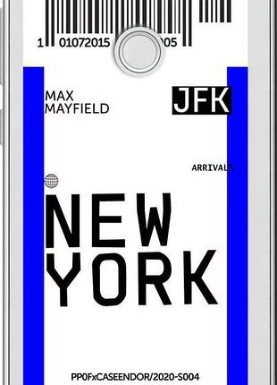 Чехол на huawei p8 lite (2017) new york "4861u-777-10746"