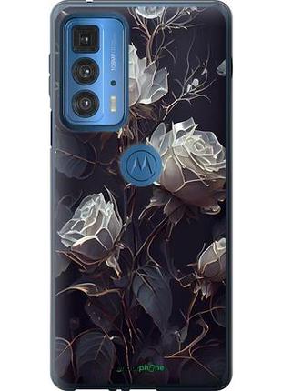 Чехол на motorola edge 20 pro розы 2 "5550u-2662-10746"