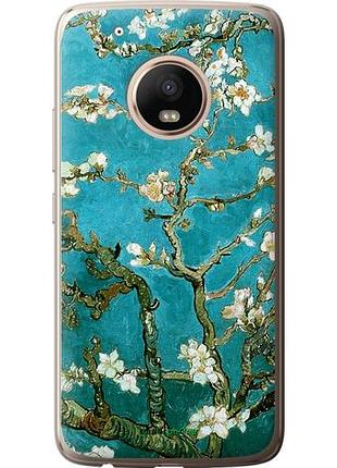 Чехол на motorola moto g5 plus винсент ван гог. сакура "841u-1038-10746"