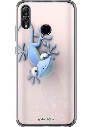 Чехол на huawei honor 10 lite геккончик "1094u-1618-10746"