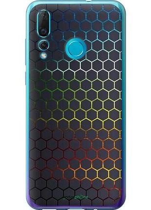 Чохол на huawei nova 4 переливні стільники "498u-1632-10746"