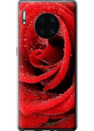 Чехол на huawei mate 30 pro красная роза "529u-1796-10746"
