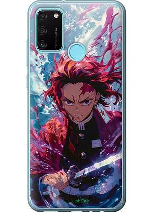 Чехол на huawei honor 9a танджиро камадо: клинок рассекающий демонов "6111u-1900-10746"