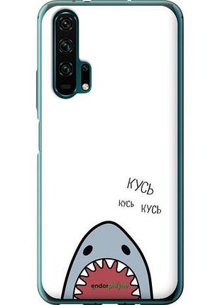 Чехол на huawei honor 20 pro акула "4870u-1702-10746"