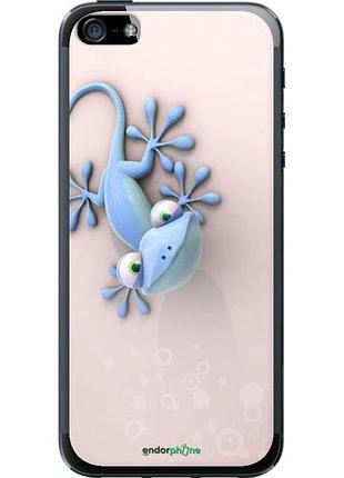 Чехол на iphone 5s геккончик "1094u-21-10746"