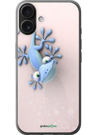 Чехол на iphone 16 plus геккончик "1094u-3714-10746"
