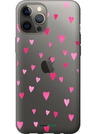 Чехол на iphone 12 pro max сердечки 2 "4763u-2054-10746"