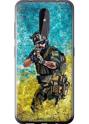 Чехол на nokia 3.2 воин зсу "5311u-1705-10746"
