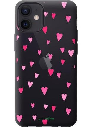 Чехол на iphone 12 mini сердечки 2 "4763u-2071-10746"