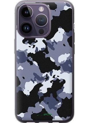 Чехол на iphone 14 pro камуфляж v4 "1182u-2646-10746"