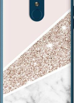 Чохол на lg k8 2018 пастельний мармур "4342u-1384-10746"