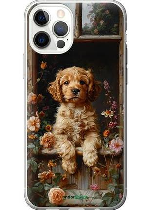 Чехол на iphone 12 pro щенок cocker spaniel "6136u-2052-10746"