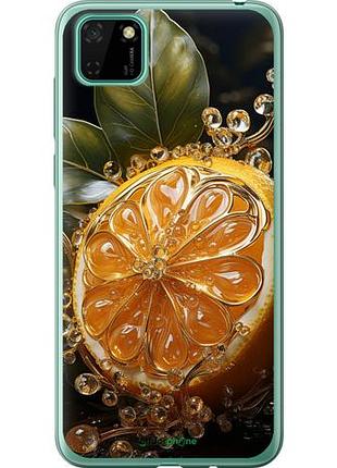 Чехол на huawei y5p лимон "5647u-1936-10746"